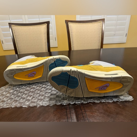 Nike Air Jordan 4 Retro x Union Desert Moss Sneaker Shoes Size US 13 - Picture 14 of 14